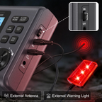 Greadio Weather Alert Radio, S.A.M.E Localized Programming, 23 County Codes & 80+ Emergency Alerts, Battery Backup, Alarm, Selectable Alert Tone, Warning Light for Emergency & Hurricane