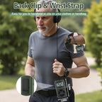 Rechargeable AM FM Radio with NOAA Weather Alert,Portable Pocket Radio with Best Reception, Portable Radio with Bluetooth